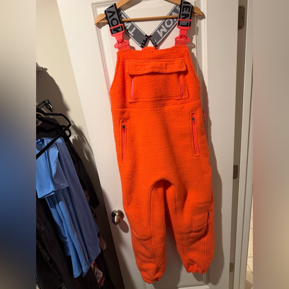 FP Movement by Free People Neon Orange 🔥 Hit The slopes Salopette Size XS NWT
